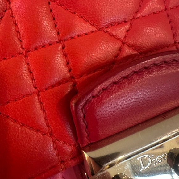 Dior Lamb Skin Cannage bag - Picture 4 of 11